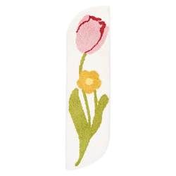 Super Soft Flower Machine Washable Bedside Blanket