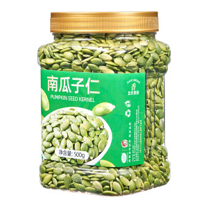
Original cooked pumpkin seeds 500g canned shellless pumpkin seeds baking materials pregnant women nuts roasted seeds in bulk *0.5kg