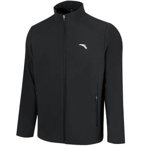 
ANTA Jacket Men's 2026 Winter Plush Warm Woven Stand Collar Jacket Windproof and Water-Repellent Casual Sports Top