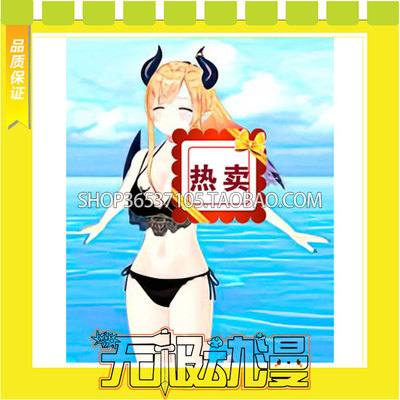 taobao agent Hololive virtual idol vtuber more monthly ingenious swimsuit COS clothes to draw free shipping