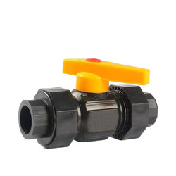 Pe Double Union Steel Core Ball Valve Full Plastic 20 Union Ball Valve Switch 4 Points Hot Melt Water Pipe Accessories Pipe Fittings Valve