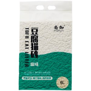 Tofu cat litter green tea activated carbon deodorizing low dust 4 packs nearly 10kg*0.5kg20*0.5kg fine particle sand available for young cats