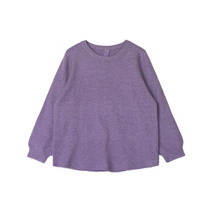 
Sheep wool cotton feeling back single-breasted design round neck slimming temperament knitted bottoming sweater for women Anne Forest