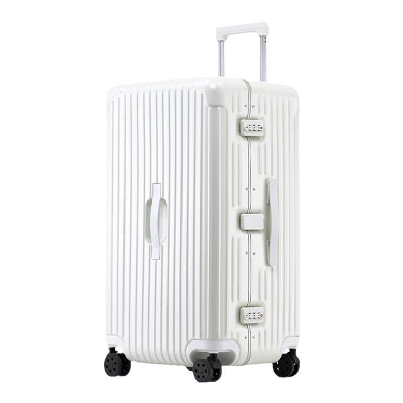 Cece 30-inch Aluminum Trolley Suitcase - Large Capacity - Unisex