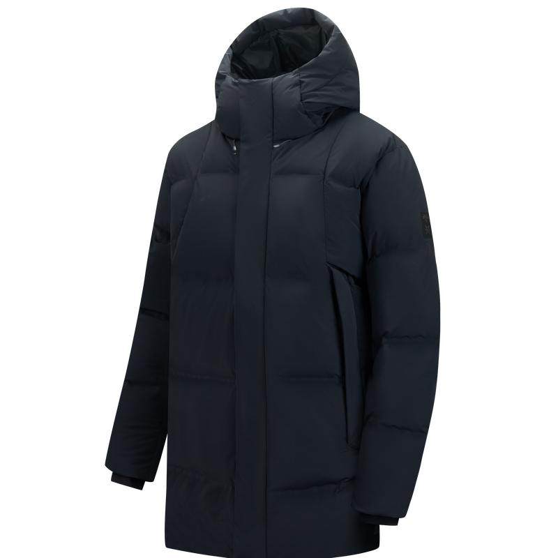 Giacca Piumino Descente Uomo Lunghezza Media Calore Invernale