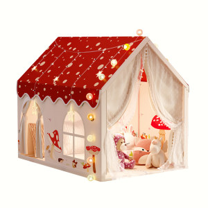 
Cola Bear children's tent indoor castle extended princess house toy house baby playhouse girls mushroom house