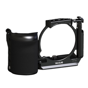 
Yan Zuo Suitable for Sony ZVE10 Camera Rabbit Cage Kit Body Metal Protection Frame Video Live Shooting Expand White Full Cage Vlog Photography Accessories Sony zve10 Quick Install Board Accessories