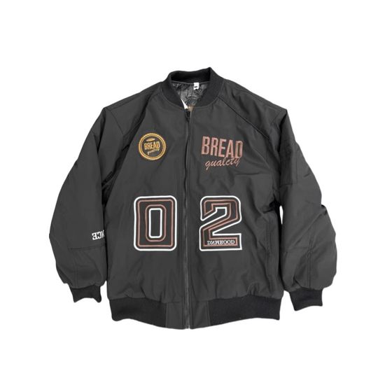 
Autumn and winter labeled embroidered alphabet baseball uniform loose cotton thickened couple jacket men's warm two-cotton jacket