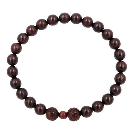 Little Rabbit Family Original Design of the Nighty Leaf Rosewights Men and Women Plas Lotus Carved Buddha Beads Transfer Couple Bracelet