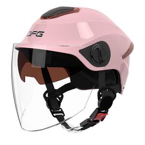 
DFG3C certified battery electric vehicle helmet women's summer men's riding all-season half helmet motorcycle helmet