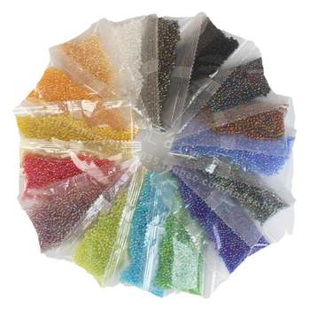 Symphony rice beads glass beads handmade materials