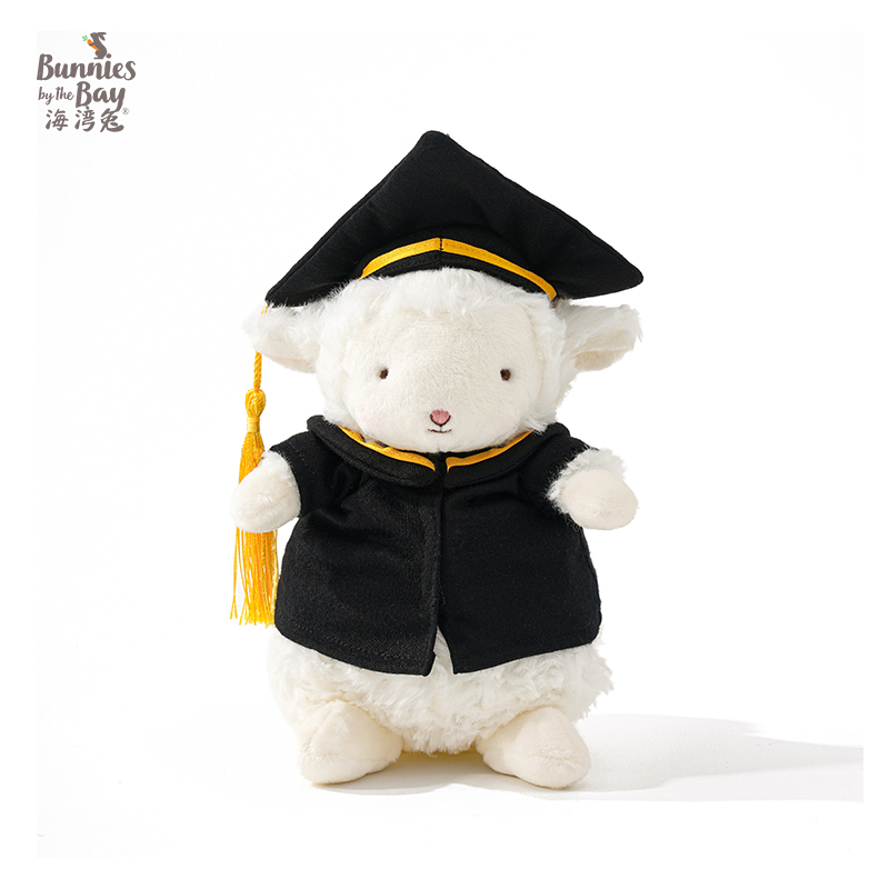 【毕业季礼物】学士服小羊玩偶毛绒玩具公仔女娃娃海湾兔Bunnies