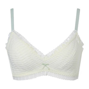 
New style of women's small breasts gathered together to make them look big without steel rings comfortable to collect the breasts sexy lace girl's bra set