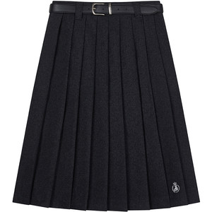 
TeenieWeenie Bear Women's Skirt 2025 Winter New College Style Elegant Pleated Skirt
