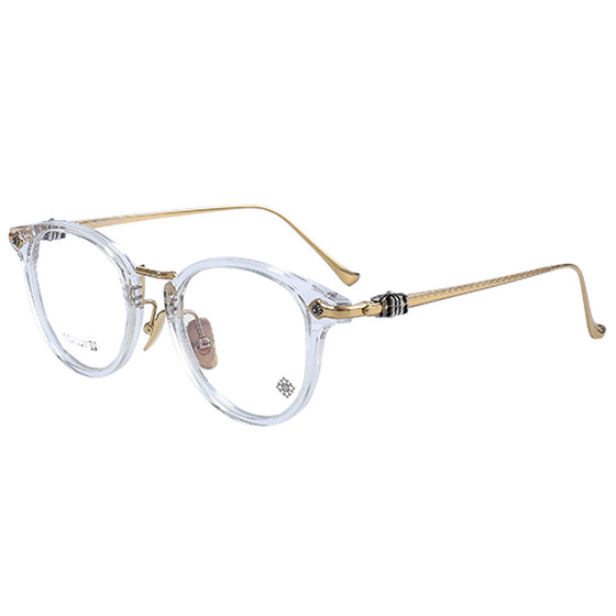 
New glasses, fashionable, retro, ultra-light and personalized, can be equipped with myopia transparent frame plates, men's and women's flat glasses frames