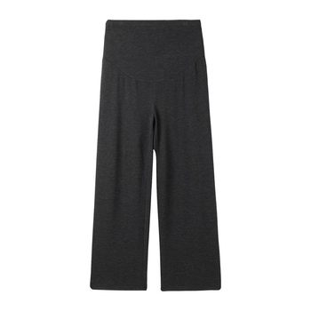 Jingqi Maternity Pants Autumn and Winter 2025 New Outerwear Plus Velvet Thick Glutinous Rice Wide Leg Pants Pregnancy Belly-Free Pants