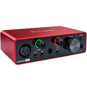 
Focusrite Solo3/2i2 Fourth Generation Singing Recording Live Musical Instrument Special External Sound Card