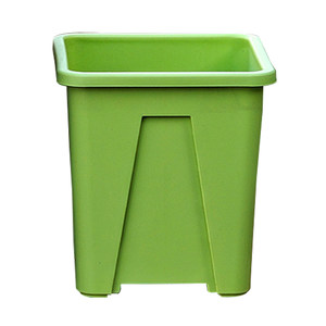 
Thickened plastic flowerpot square breathable root-control square large-diameter green mountain rose hydrangea blueberry potted plant