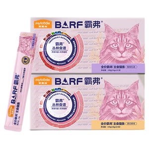 
McFoodie barf Bafu staple food cat strips full price hydrating wet food package meat sauce universal cat snacks for adult cats and kittens
