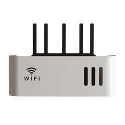 Router storage box without punching cable management rack