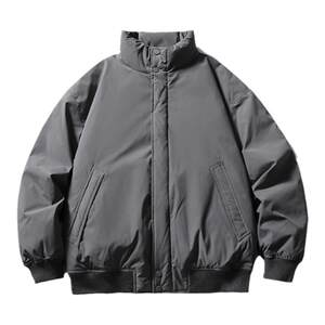
Solid Color Short Stand Collar Down Jacket Winter Boys 2026 New Jacket Lightweight Jacket Cotton Jacket Thickened and Warm