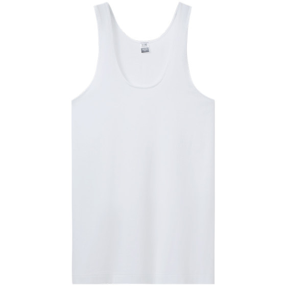 
3-piece three-gun sweat cloth vest 42 men's summer middle-aged and elderly large-size hurdle loose old man shirt pure cotton sweat shirt