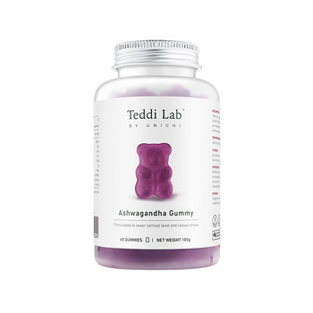 Unichi Ashwagandha Cortisol-Reducing Gummy Bears
