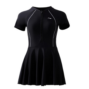 
Li Ning swimsuit women's 2025 new one-piece conservative large-size swimming pool dedicated high-end adult hot spring swimsuit