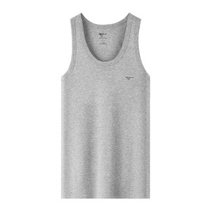 
Septwolves men's vest pure cotton inner sports sweatshirt men's sleeveless hurdle bottoming fitness white vest for men