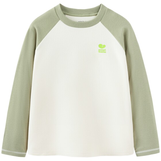 
Mini bala bala boy and girl children's T-shirt spring warm heating sports comfortable soft long-sleeved top