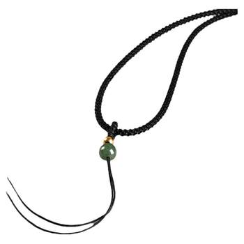 Pendant simple men's and women's brand jade Hetian jade