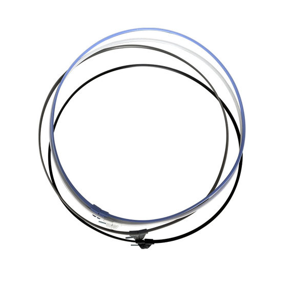 Electric fan mesh hoop 16 -inch 18 -inch landing fan mesh wall fan mesh fixing rubber strip plastic outer circular accessories
