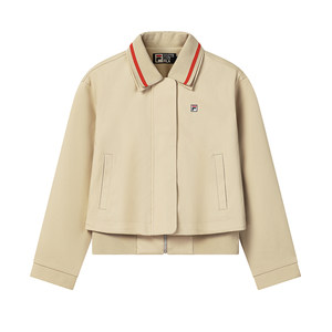 
Yang Mi's same style FILA official women's woven jacket 26 spring new fashion casual design loose top