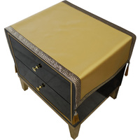 Pure Color Light Luxury Bedside Table Cover | Chinese Style Refrigerator Dust Cloth