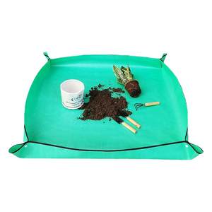 Gardening ground pad soil pad succulent tool Plants change pots and mixing soil pad waterproof house balcony garden art pads

