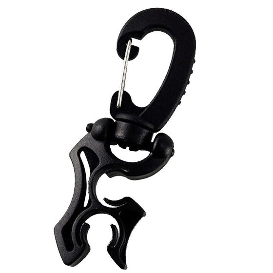 Marset diving respiratory regulator pipe clamping two -level head fixing fast unload buckle mid -pressure pipe link water lung accessories