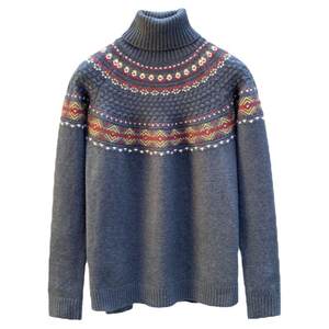 2025 autumn and winter new turtleneck sweater for women pullover thickened warm and loose outer bottoming sweater for women underwear top