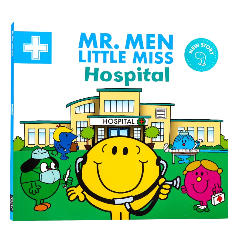 奇先生妙小姐系列 Mr. Men Little Miss Hospital 醫院 英文原版繪本 幼兒童英語早教啟蒙繪本 親子共讀 動畫片  平裝大開圖畫書-Taobao