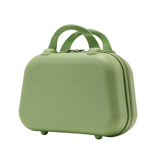14-inch suitcase small suitcase portable travel case lightweight storage box solid color wedding souvenir boarding case