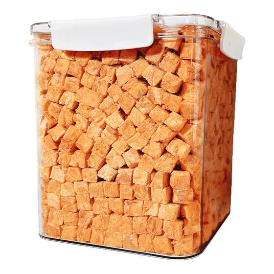 
Pet cat snacks, freeze-dried salmon meat pieces, dogs, dogs, snacks, dried fish, nutritious meat pieces, cat food, dried teeth, dried meat