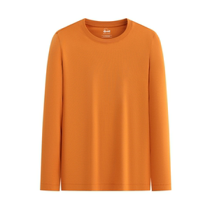 
[80 liquid ammonia long sleeves - two pieces of full discount] Xiahu Family long sleeve T-shirt for men and women round neck bottoming 350 inner wear