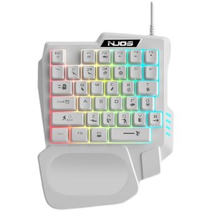 
One-handed keyboard mechanical left-hand portable e-sports game dedicated keyboard laptop external wired