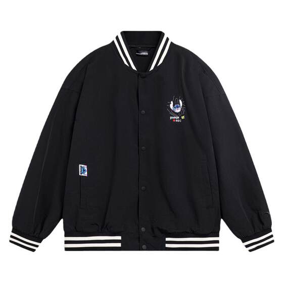 
Lining/Li Ning authentic 2023 new men's sports and casual loose single-breasted jacket AJDT409