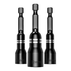 Electric wrench socket head hexagonal strong magnetic bit head