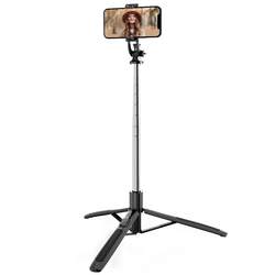 Beautiful selfie stick for live streaming with direct stabilization and anti-shake