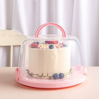 Повторное использование торта использует прозрачные торты 6/8/10 дюймов, чтобы изобразить пластиковую выпечку и упакованную коробку.