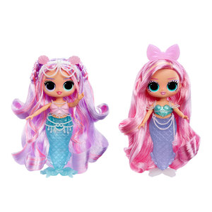 
MGA lol surprise doll beautiful girl mermaid princess doll girl toy fish tail color change simulation doll
