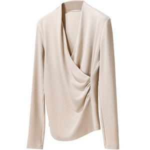 
Maternity autumn clothes and long pants set, bottoming shirt, nursing top, autumn and winter German velvet thermal underwear, nursing clothes during pregnancy