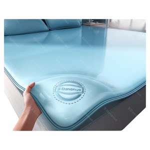 Summer ice silk mat 2025 new summer grass mat winter and summer dual-purpose Class A mother and baby grade household bamboo mat bed cover