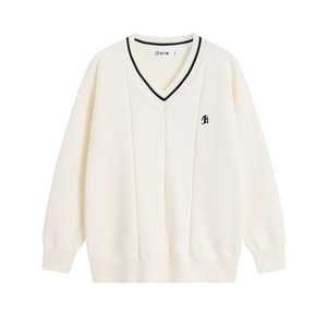 Huaqianzhu original Kawana high sweater JK white navy pullover knitted sweater jk uniform versatile top